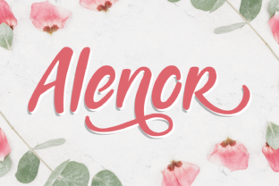 Alenor Font Review: A Sweet Script for Romantic Branding Projects