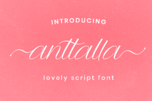 Anttalla: A Contemporary Crafting Typeface for Branding Projects