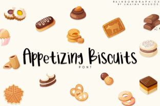 Appetizing Biscuits: A Script Font That Elevates Craft Designs
