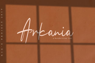 Arkania Font: A Modern Script for Memorable Brand Content