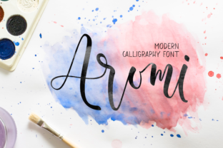Aromi: A Script Font That Elevates Handmade Designs