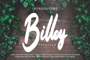 Billey Font: A Creative Script for Makers and Designers