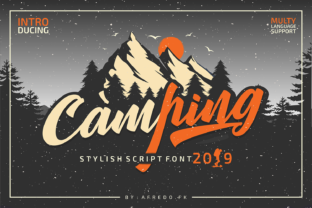 Camping Font: Bold and Versatile for Stronger Campaigns