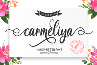 Carmeliya: A Modern Script Font for Editorial Design