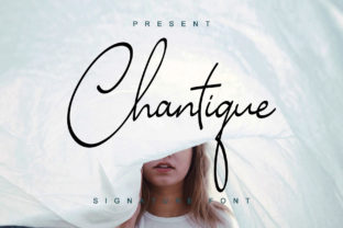 Chantique Font: A Romantic Script for Your Creative Projects