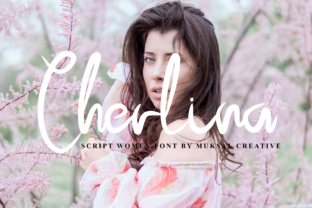 Cherlina Font: A Playful Script Typeface for Real-World Branding