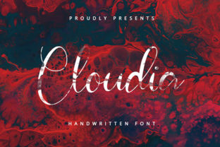 Cloudia Font: A Playful Typeface for Creative Craft Projects