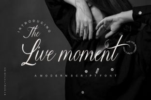 Elevate Your Editorial Design with The Live Moment Typeface