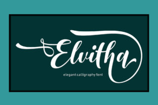 Elvitha: A Script Font That Elevates Web Design