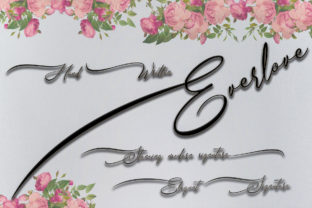 Everlove Font: A Romantic Script for Editorial Elegance