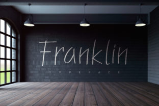 Franklin Family Font: A Modern Script for Creative Branding Projects