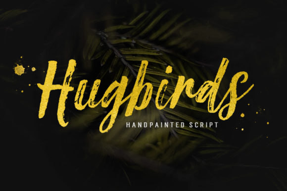 Hugbirds Font: A Handwritten Touch for Authentic Branding