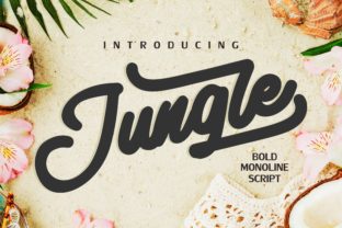 Jungle Font: A Playful Typeface for Digital Branding