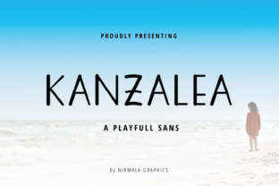 Kanzalea: A Playful Typeface for Modern Publishing