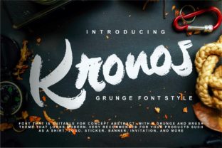 Kronos Font: A Bold Script for Creative Makers