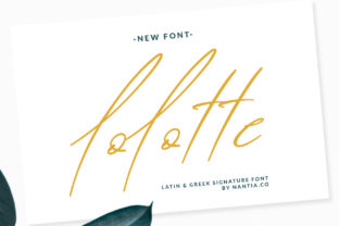 Lolotte: A Handwritten Typeface for Authentic Branding