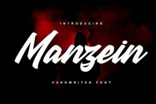 Manzein: A Script Font with Personality