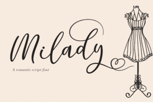 Milady Font: A Script Typeface for Business Branding