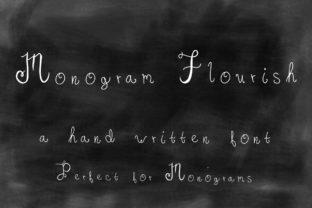 Monogram Flourish: A Script Font for a Professional Brand