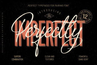 Perfectly Imperfect Font Family: A Small Business Branding Game-Changer