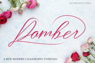 Ramber: A Handwritten Script Font for Editorial Design