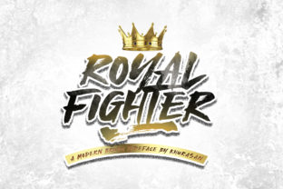 Royal Fighter: A Handwritten Typeface for Timeless Editorial Design