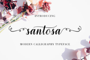 Santosa: A Script Font That Elevates Your Campaign Design