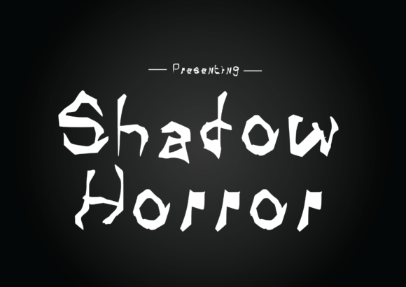 Shadow Horror Font: Add a Creepy Edge to Your Digital Branding