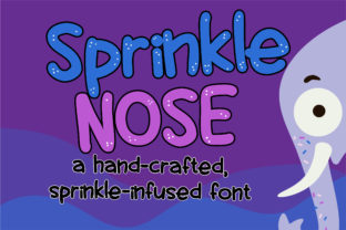 Sprinkle Nose: A Playful Script Font for Modern Branding