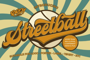 Streetball Font: A Playful Typeface for Professional Branding