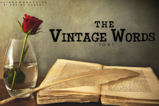 The Vintage Words: A Handwritten Typeface That Elevates Campaigns
