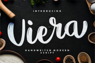 Viera Font: A Handwritten Typeface for Modern Web Design
