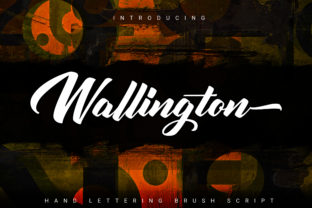 Wallington Font: A Modern Script Typeface for Digital Design